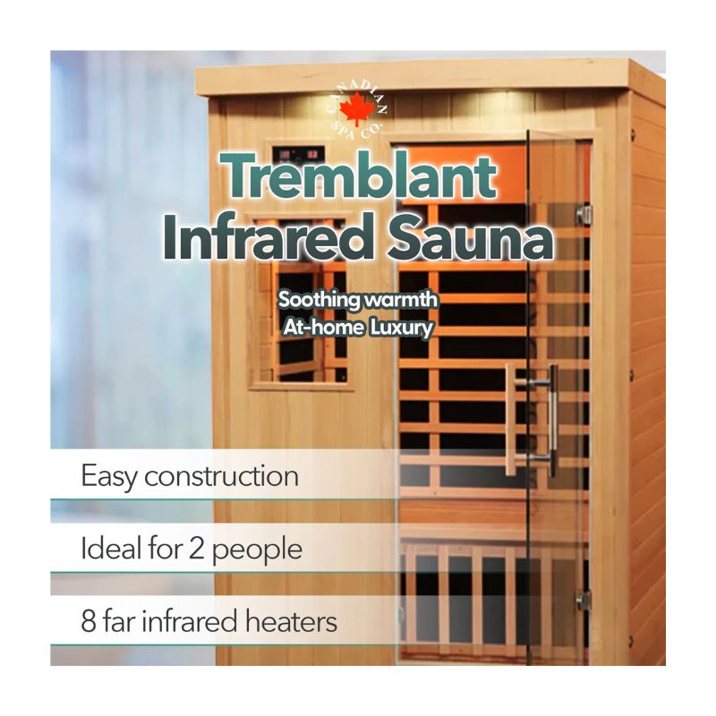 Canadian Spa Company Tremblant 2 - Person Sauna KY-10025