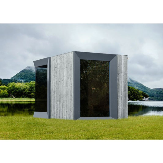 Genevas Zermatt 5 Person Outdoor Sauna with Changing Room