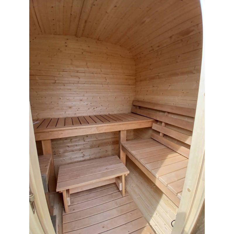 Saunor Scandinavian Spruce Traditional Sauna Cube
