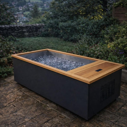 SaunaPlunge - The Peak Plunge Single-Person Ice Bath with Built-In Chiller