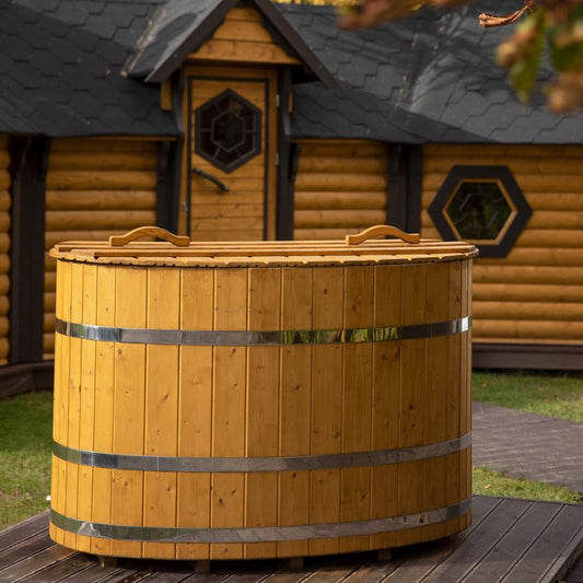 Viking Industrier - 1-2 Person Oval Cold Tub from Spruce