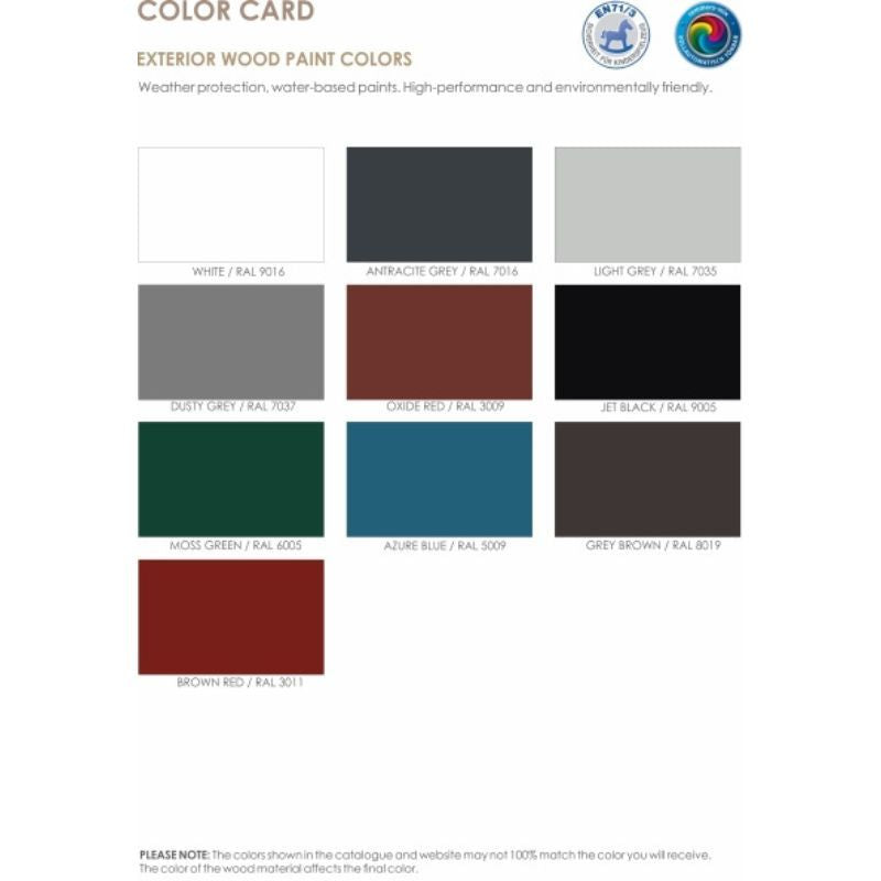 Viking Industrier Outdoor Sauna Cabin 4.5 m²