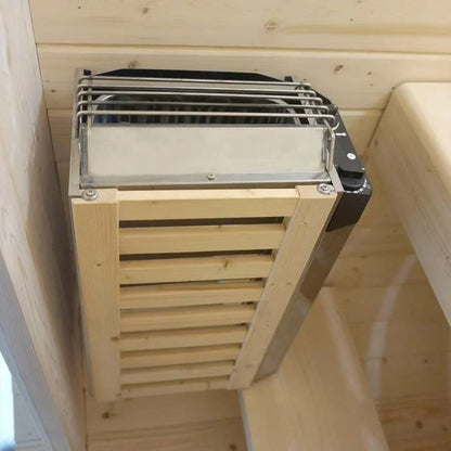 Canadian Spa Company Outdoor Oval Barrel Sauna Combination Infrared/ Traditional KY-10026