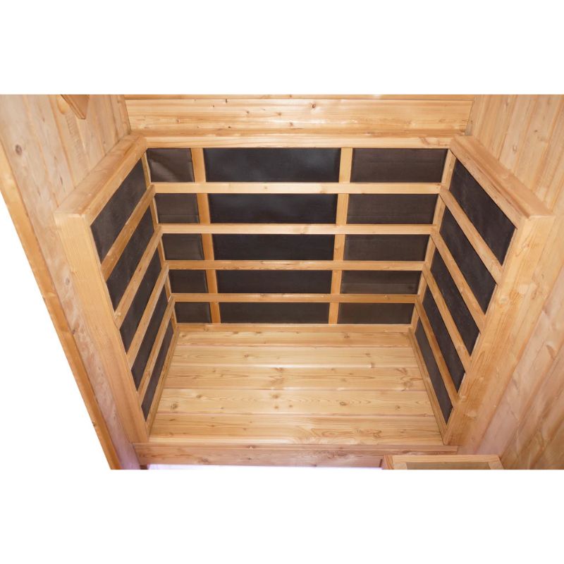 Canadian Spa Company Outdoor Oval Barrel Sauna Combination Infrared/ Traditional KY-10026