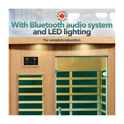 Canadian Spa Company Tremblant 2 - Person Sauna KY-10025