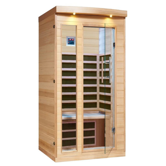 Chilliwack 1 - Person Sauna W101.5 x D96.5 x H190.5cm KY-10007