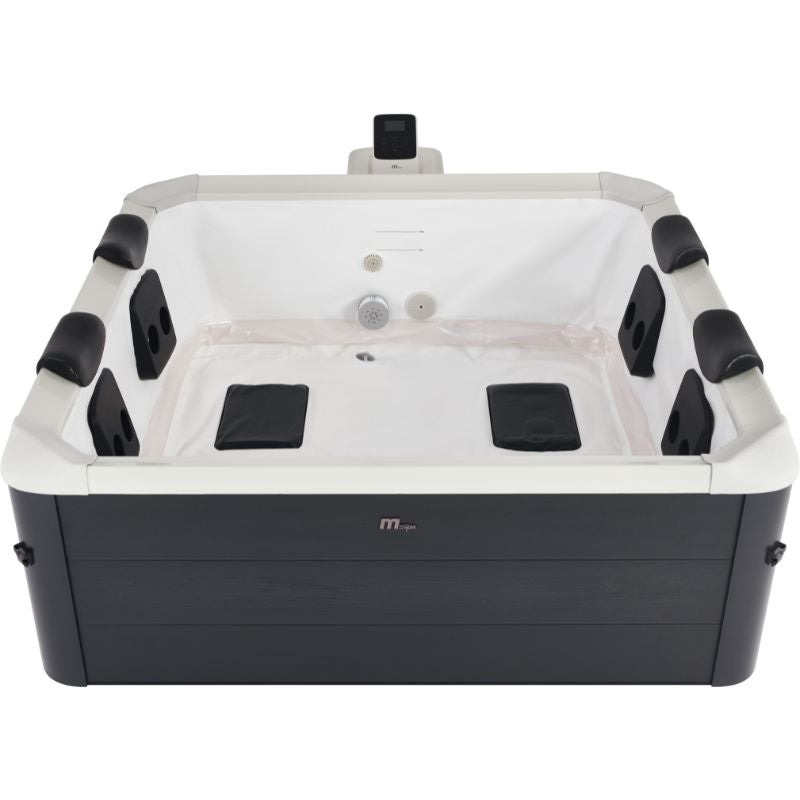 MSpa Aero PLUS Carbon Grey or Amber 6 Person Hot Tub | WiFi Control | 13A Plug & Play | 2026 Model