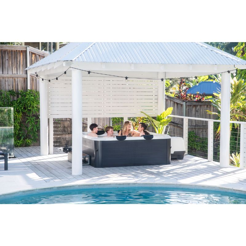 MSpa Aero PLUS Carbon Grey or Amber 6 Person Hot Tub | WiFi Control | 13A Plug & Play | 2026 Model