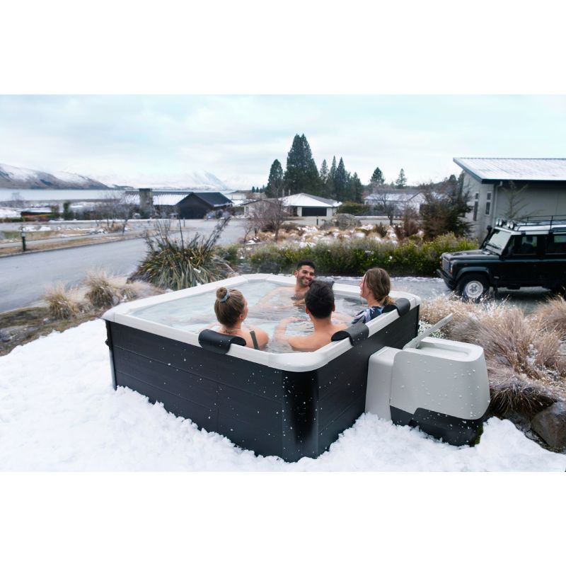 MSpa Aero PLUS Carbon Grey or Amber 6 Person Hot Tub | WiFi Control | 13A Plug & Play | 2026 Model