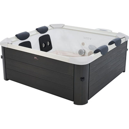 MSpa Oslo Carbon Grey 4-6 Person Hot Tub | WiFi Control | 13A Plug & Play | 2025 Model