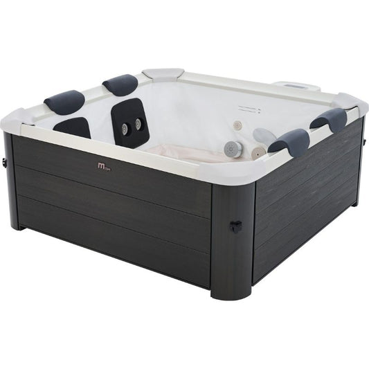 MSpa Oslo Carbon Grey 4-6 Person Hot Tub | WiFi Control | 13A Plug & Play | 2025 Model