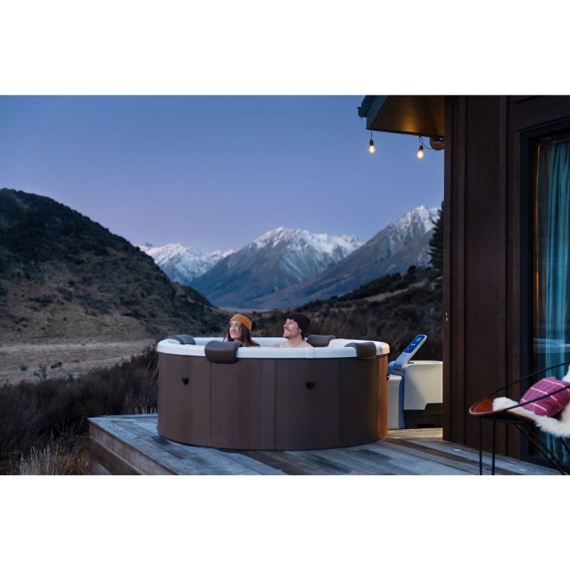 MSpa Rova Amber 6 Person Portable Hot Tub | WiFi Control | 13A Plug & Play | 2026 Model