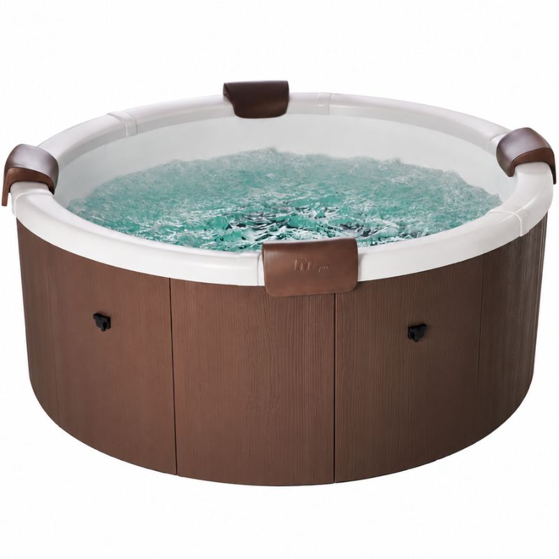 MSpa Rova Amber 6 Person Portable Hot Tub | WiFi Control | 13A Plug & Play | 2026 Model