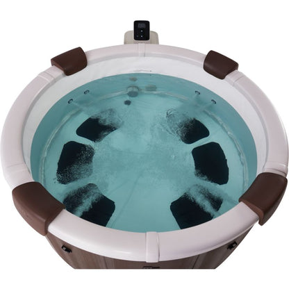 MSpa Rova Amber 6 Person Portable Hot Tub | WiFi Control | 13A Plug & Play | 2026 Model