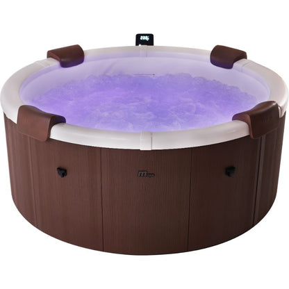 MSpa Rova Amber 6 Person Portable Hot Tub | WiFi Control | 13A Plug & Play | 2026 Model