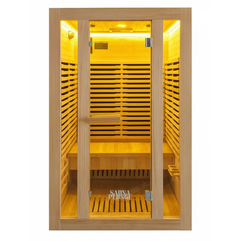 SaunaPlunge - The Dales Glow 2 Person Indoor Infrared Sauna