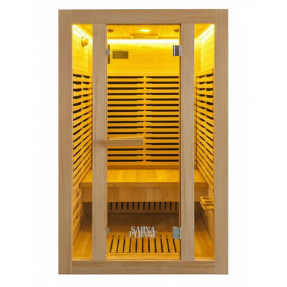 SaunaPlunge - The Dales Glow 2 Person Indoor Infrared Sauna