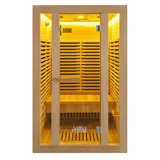 SaunaPlunge - The Dales Glow 2 Person Indoor Infrared Sauna