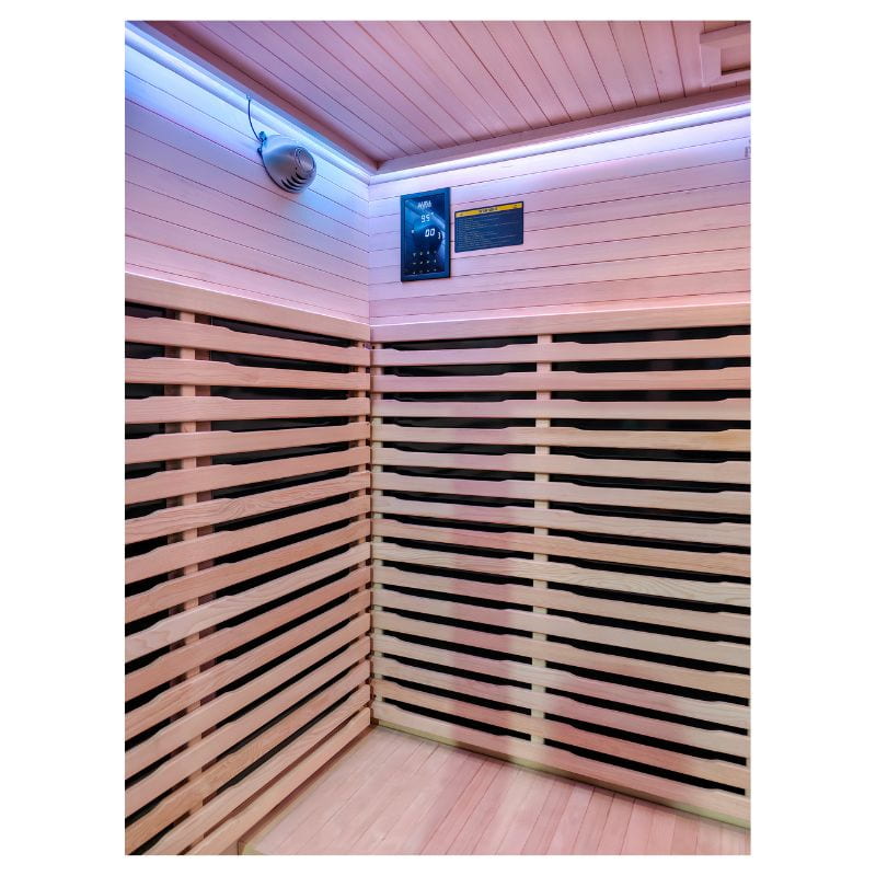 SaunaPlunge - The Dales Glow 4 Person Indoor Infrared Sauna