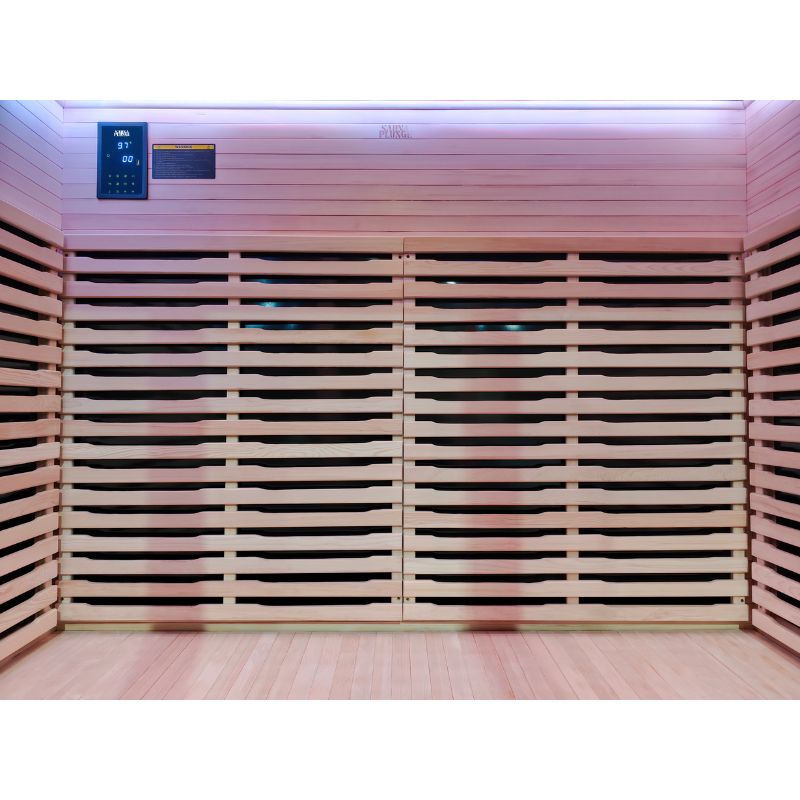SaunaPlunge - The Dales Glow 4 Person Indoor Infrared Sauna