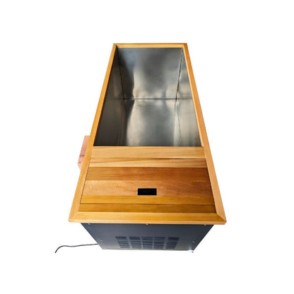 SaunaPlunge - The Peak Plunge Single-Person Ice Bath with Built-In Chiller