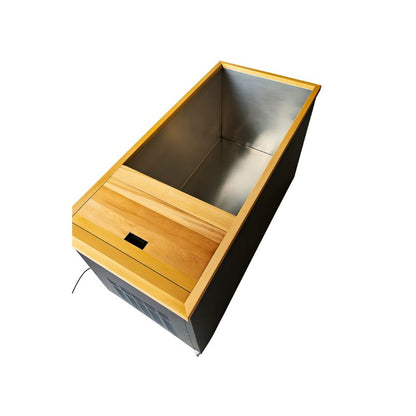 SaunaPlunge - The Peak Plunge Single-Person Ice Bath with Built-In Chiller