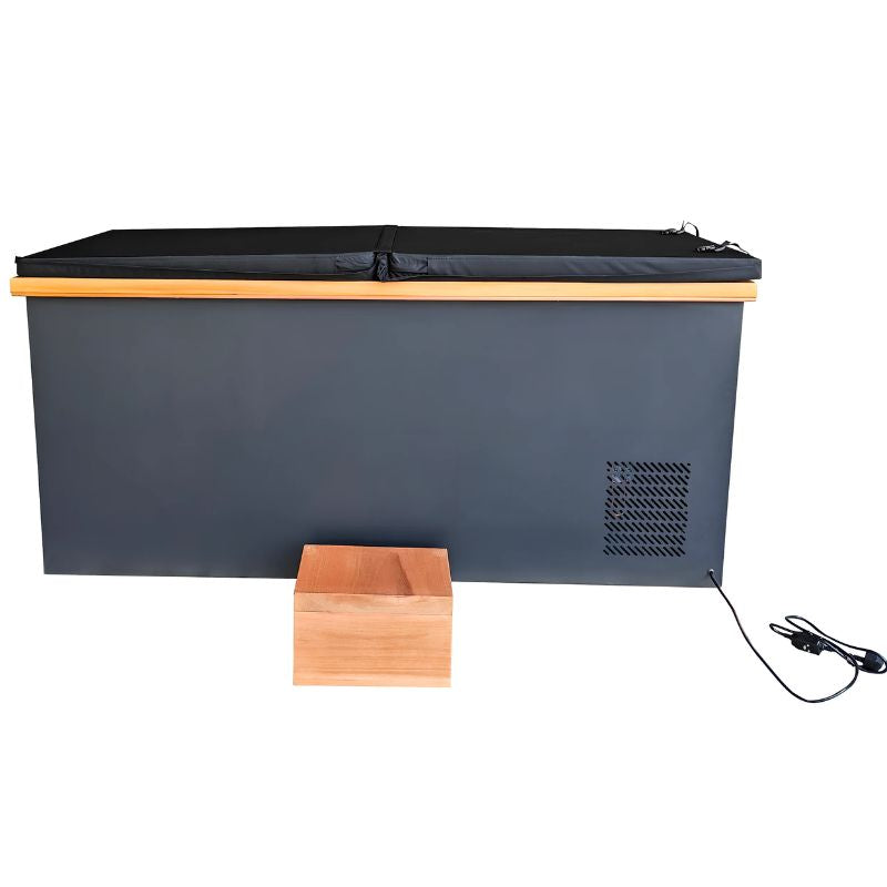 SaunaPlunge - The Peak Plunge Single-Person Ice Bath with Built-In Chiller