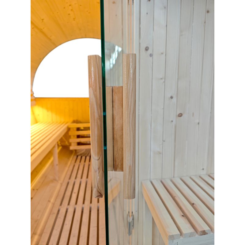SaunaPlunge - The Pennine Barrel Traditional Outdoor Luxury 4-6 Person Sauna