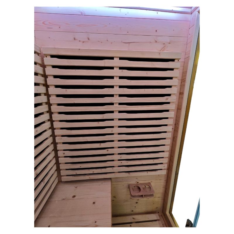 SaunaPlunge - The Yorkshire Cabin - Thermo Treated Outdoor Infrared 2 Person Sauna