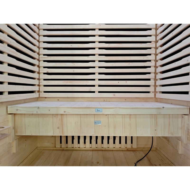 SaunaPlunge - The Yorkshire Cabin - Thermo Treated Outdoor Infrared 2 Person Sauna