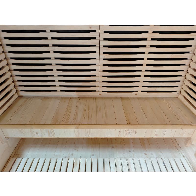 SaunaPlunge - The Yorkshire Cabin - Thermo Treated Outdoor Infrared 4 Person Sauna