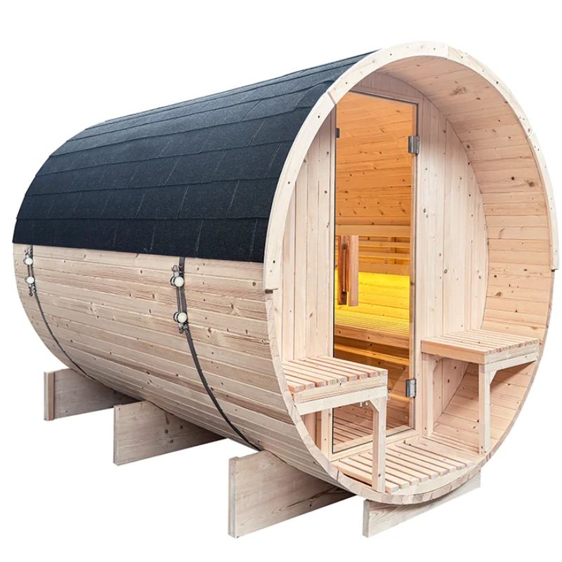 The Pennine Barrel by SaunaPlunge - Traditional Outdoor Luxury (6 person)