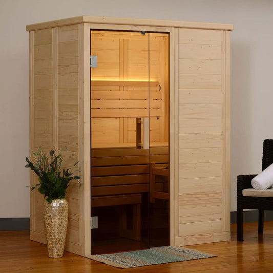 Hillsboro 2 Person Traditional Indoor Sauna