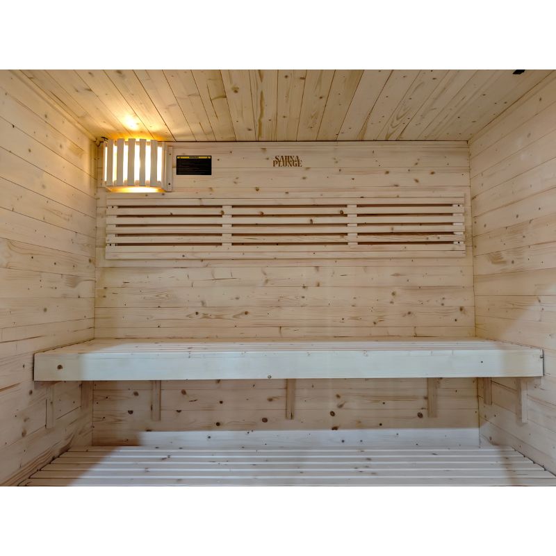 SaunaPlunge - The Bronte Traditional Outdoor 6 Person Cabin Sauna