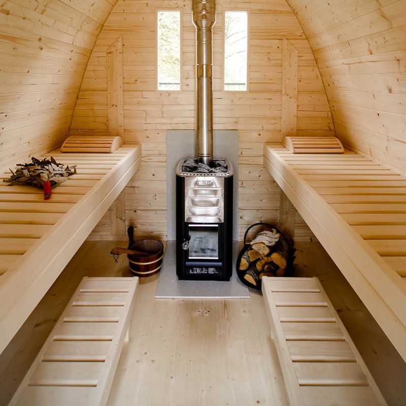 Viking Industrier 2-3 Person Outdoor Sauna Pod