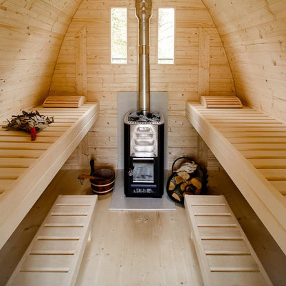 Viking Industrier 2-3 Person Outdoor Sauna Pod