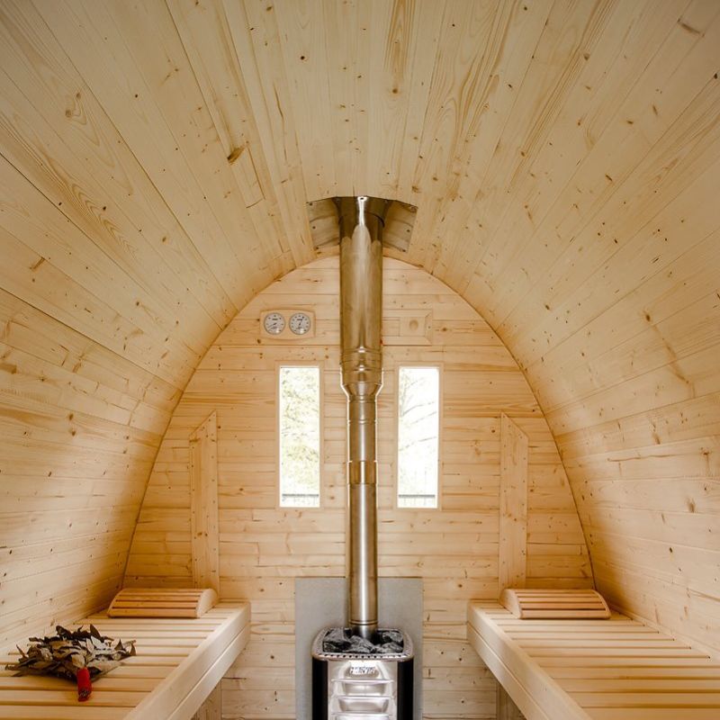 Viking Industrier 2-3 Person Outdoor Sauna Pod