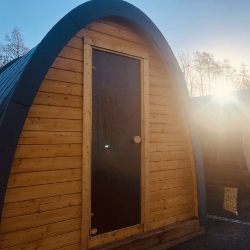 Viking Industrier 2-3 Person Outdoor Sauna Pod