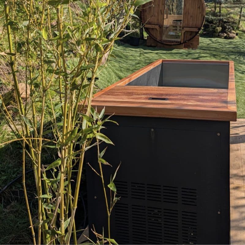 SaunaPlunge - The Peak Plunge Single-Person Ice Bath with Built-In Chiller