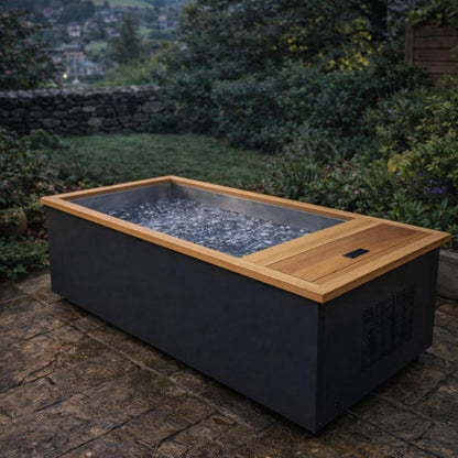 SaunaPlunge - The Peak Plunge Single-Person Ice Bath with Built-In Chiller