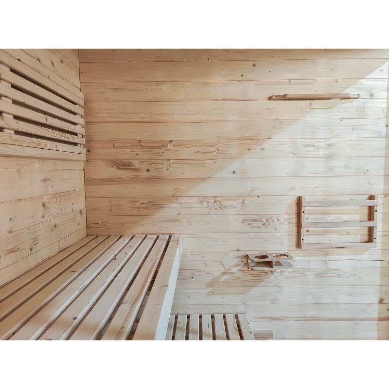 SaunaPlunge - The Bronte Traditional Outdoor 6 Person Cabin Sauna