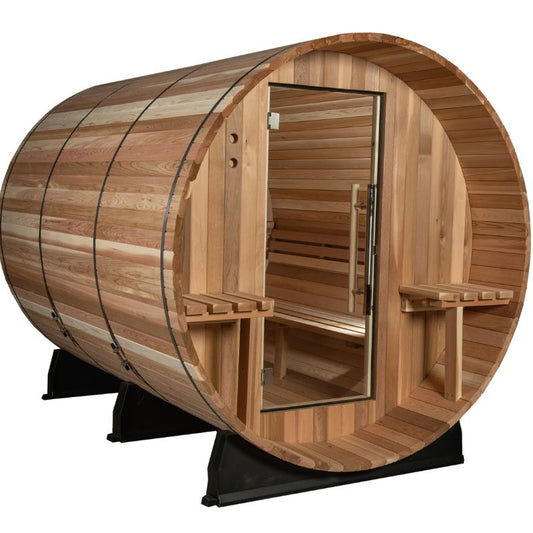 Huntington 4-6 Person Canopy Barrel Sauna