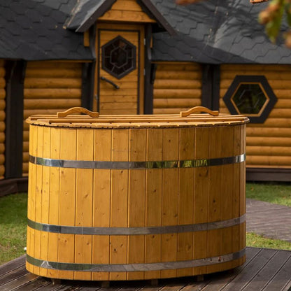 Viking Industrier - 1-2 Person Oval Cold Tub from Spruce