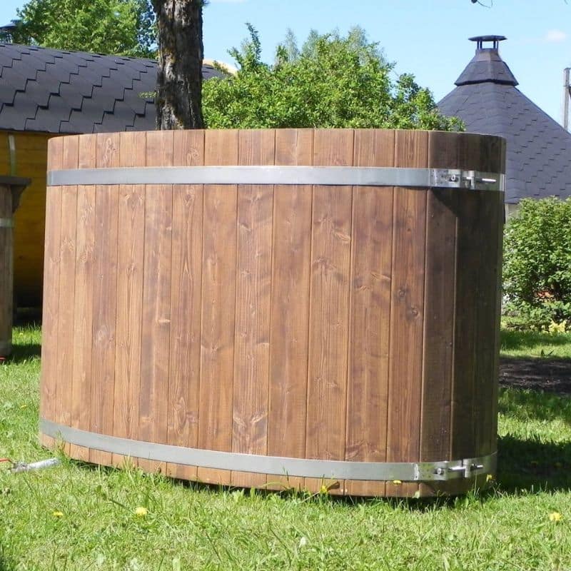 Viking Industrier - 1-2 Person Oval Cold Tub from Spruce