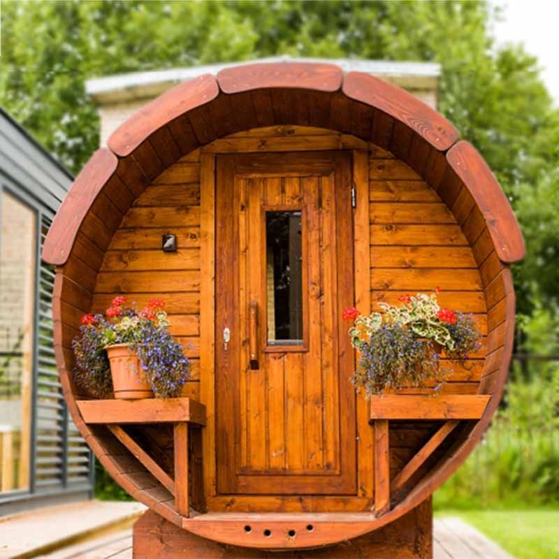 Viking Industrier 2-4 Person Outdoor Barrel Sauna