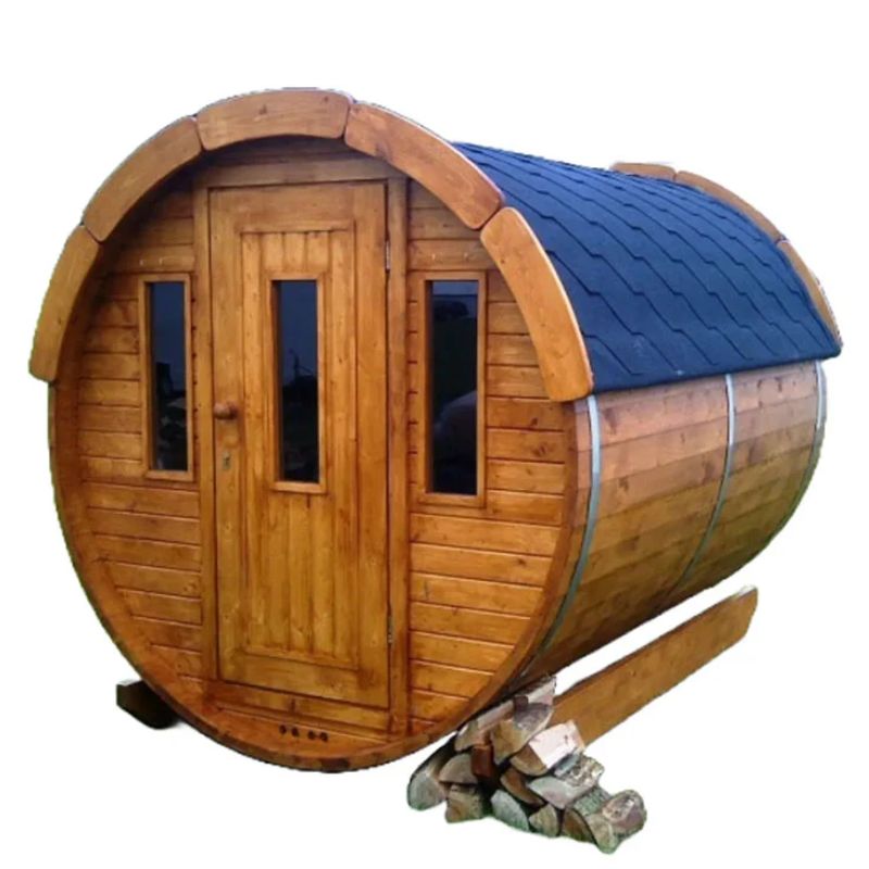 Viking Industrier 2-4 Person Outdoor Barrel Sauna