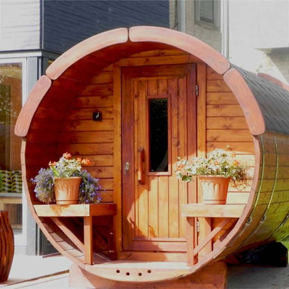Viking Industrier 2-4 Person Outdoor Barrel Sauna