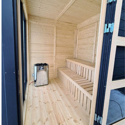 Viking Industrier 2-4 Person Outdoor Sauna Cube