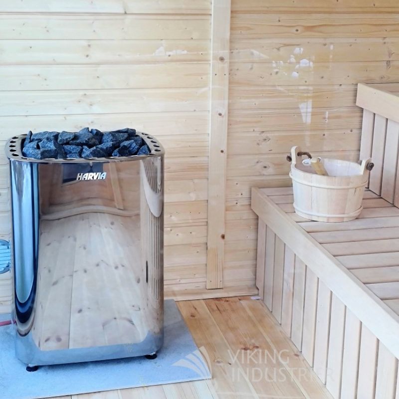 Viking Industrier 2-4 Person Outdoor Sauna Cube