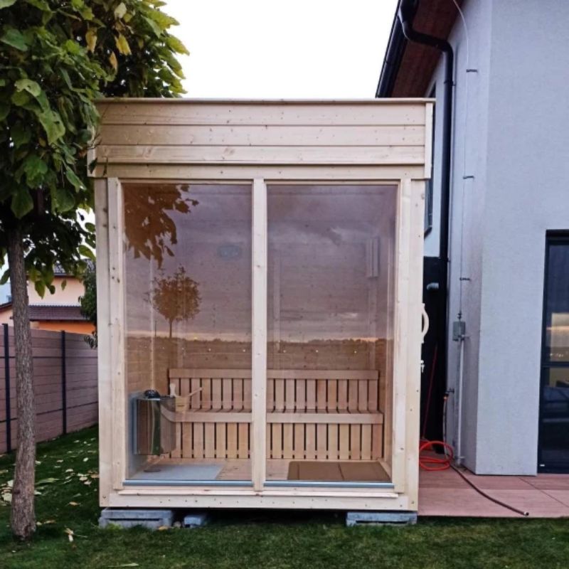 Viking Industrier 2-4 Person Outdoor Sauna Cube